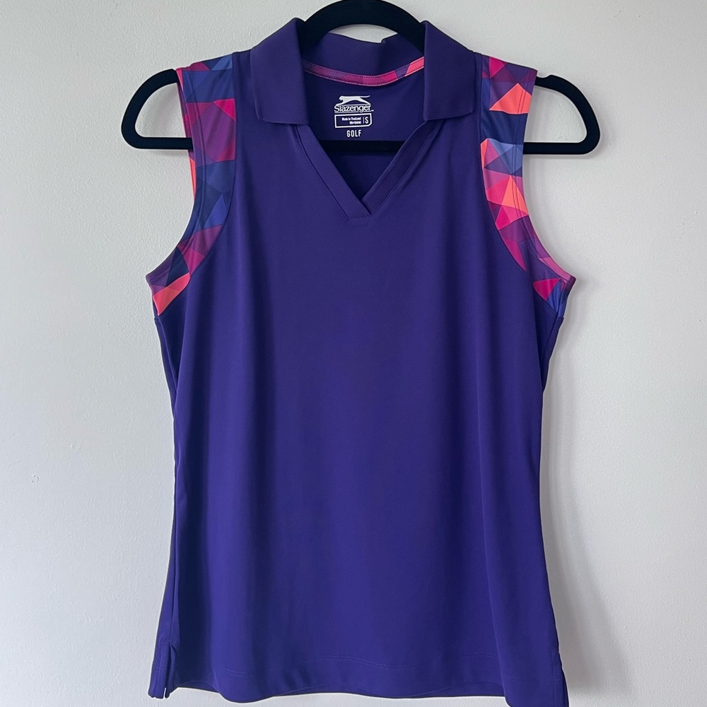 NWT Slazenger set Skirt, sleeveless tank & half zip SMALL